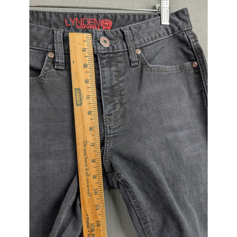 Cinch Lynden Bootcut Jeans Women 28/5‎ L Black Denim - Picture 4 of 8
